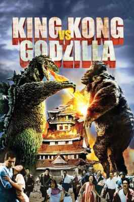 King Kong Vs Godzilla 1962 Movie Premium POSTER MADE IN USA-image