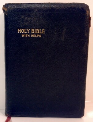 Holy Bible Augustana Revised Standard Version w/ Helps - Leather - 1952-image