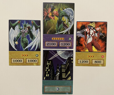 Yu-Gi-Oh GX Anime Style Cards - Elemental Hero Flame Wingman Avian Skyscraper UK-image