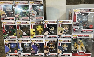 Funko Pop Yu-Gi-Oh Lot of 15 Including Rainbow Dragon & Elemental Hero's-image