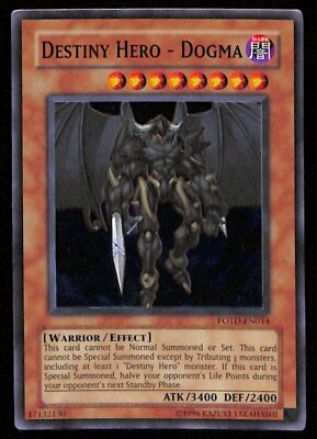 Destiny Hero Dogma POTD-EN014 Power of the Duelist Unlimited Super Rare LP/MP-image