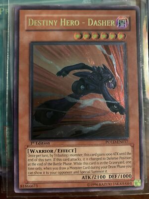 Destiny Hero - Dasher Ultimate Rare 1st Edition POTD-EN017 - LP-image