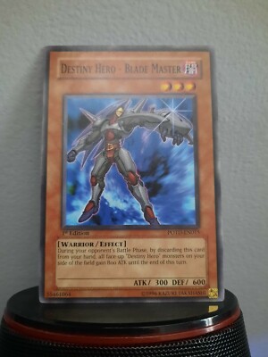 Destiny Hero - Blade Master - LCGX-EN129 - Common 1st ed NM Yugioh-image