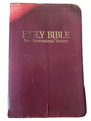 Soft cover leather like cover Bible NIV maps zondervan-image