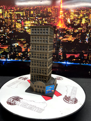 Building #005 Scaled for SH Monsterarts Hiya Gundam Godzilla Evangelion-image