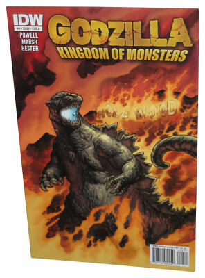 Godzilla Kingdom of Monsters (2011) IDW Cover A Comic Book Issue #4-image