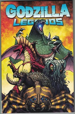 GODZILLA LEGENDS TP TPB Anguirus Destroyah Hedorah Titanosaurus 1st print NEW NM-image