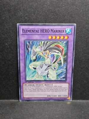Yu-gi-oh! TCG Elemental Hero Mariner LCGX-EN054 1st Edition Common -image