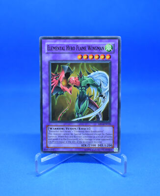 Yu-Gi-Oh! Elemental HERO Flame Wingman [DP1-EN010] Super Rare NM-image