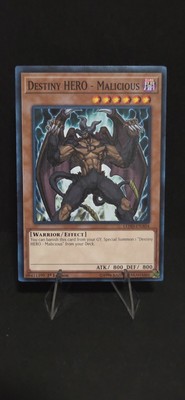 Yugioh Destiny HERO - Malicious LEHD-ENA04 Legendary Hero Decks 1st Edition NM-image