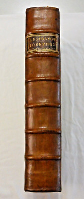 THE WORKS OF FLAVIUS JOSEPHUS 1725  Sir L' Estrange Maps Jewish History Judaica-image