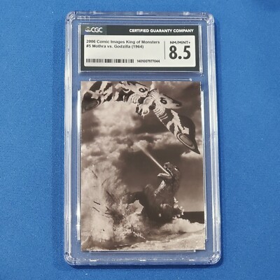 2006 Comic Images GODZILLA King Monsters #5 Mothra 1954 CGC Graded 8.5 NM/MINT+-image