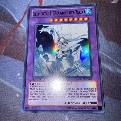 Elemental HERO Absolute Zero GENF-ENSE1 Generation Force Limited|Limited Edition-image
