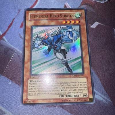 Elemental Hero Stratos JUMP-EN012 Shonen Jump Magazine Promos Limited Edition-image