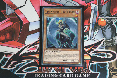 YuGiOh Destiny HERO - Dark Angel SGX1-ENB09 1st Edition Common-image