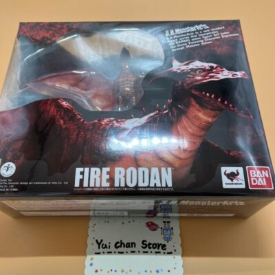 S.H. Monster Arts Fire Rodan Figure by Bandai Kaiju from Japan Godzilla-image