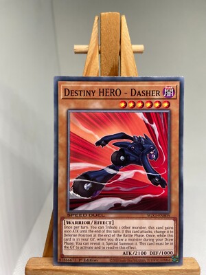 Destiny HERO - Dasher - 1st Edition SGX1-ENB05 - NM - YuGiOh-image