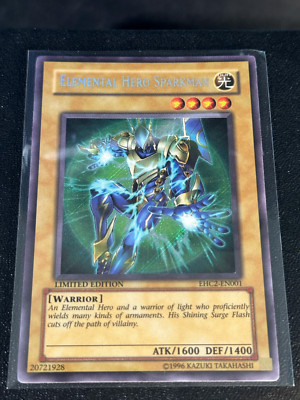 Yu-Gi-Oh! TCG Elemental HERO Sparkman Elemental Hero Collection 2 EHC2-EN001-image
