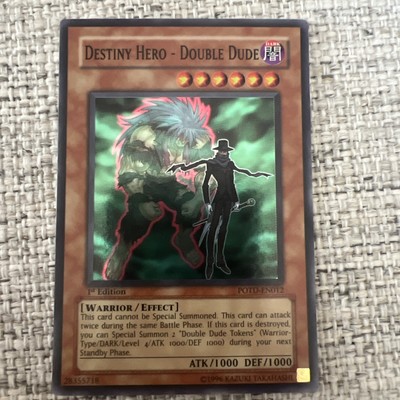 Destiny Hero - Double Dude POTD-EN012 Power of the Duelist 1st Edition-image