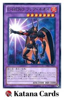 Yugioh Cards | Elemental HERO Flare Neos Rare | DE01-JP024 Japanese-image