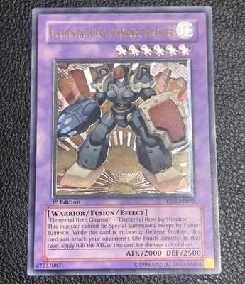 Elemental Hero Rampart Blaster (UTR) EEN-AE033 Elemental Energy-1st Edition 1st-image