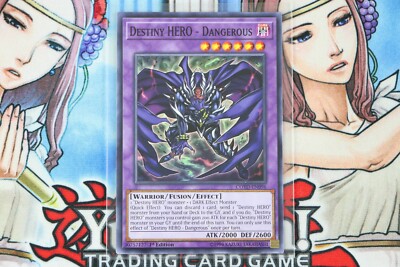 Yugioh Destiny HERO - Dangerous COTD-EN096 1st Edition Common-image