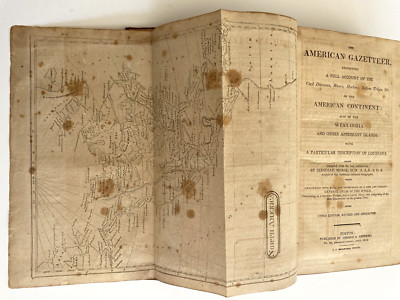 1810 American Gazetteer with Maps Jedediah Morse-image