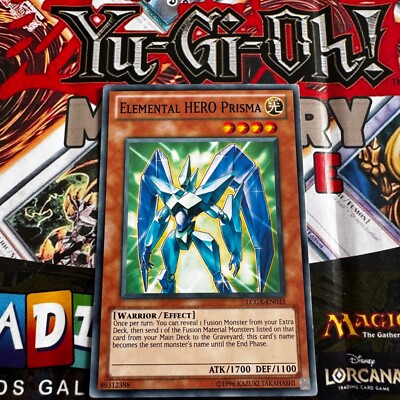 LCGX-EN033 Elemental Hero Prisma Common UNL Edition Near Mint Yugioh Card-image