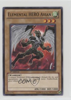 2012 Yu-Gi-Oh! Ra Yellow Mega-Pack 1st Edition Elemental HERO Avian 00eu-image