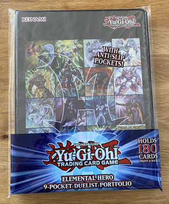 Yugioh Elemental Hero - 9-Pocket Duelist Portfolio-image