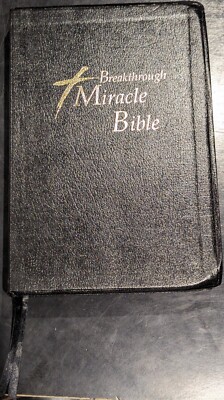 Rod Parsley Breakthrough Miracle Bible KJV, Leather, 2004 *LIKE NEW*-image