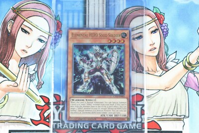 Yugioh Elemental HERO Solid Soldier CT15-EN003 Limited Edition Ultra Rare-image