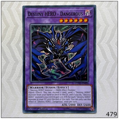 Destiny HERO - Dangerous - COTD-EN096 - Common 1st Edition Yugioh-image
