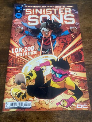 SINISTER SONS #2 (2024) Cover A DC Comics Stock Image Comic Book-image