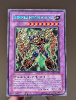 Yu-Gi-Oh! - Elemental Hero Plasma Vice - GLAS-EN037 - Unlimited - LP-image