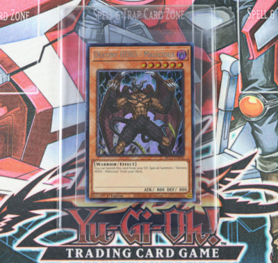 YuGiOh Destiny HERO - Malicious BLC1-EN030 1st Edition Silver Ultra Rare-image