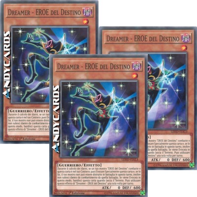 3x DREAMER - HERO OF DESTINY (Destiny Hero - Dreamer) • Common • LEHD ITA13-image