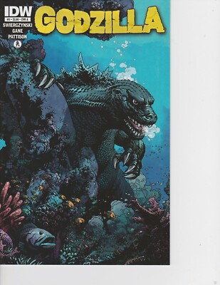 Godzilla #2 IDW 2012 Zach Howard Cover A-image