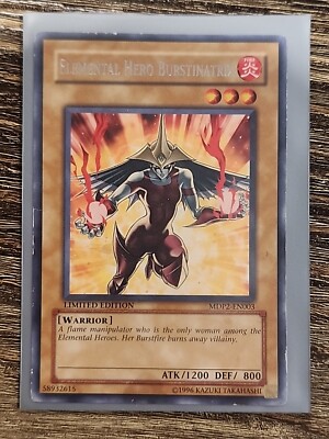 Yugioh Elemental Hero Burstinatrix  Limited Edition MP-image