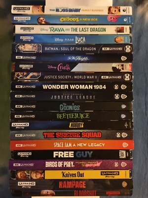 BLU-RAY MOVIES (DISC ONLY) NO ORIGINAL CASE OR BOX ART COMES WITH A SLIM CASE-image