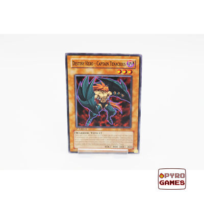 Destiny Hero Captain Tenacious - Yu-Gi-Oh! - EOJ-EN002 - Common - 1st Edition...-image
