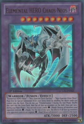 Yugioh! MP Elemental HERO Chaos Neos - LCGX-EN065 - Ultra Rare - Unlimited Editi-image