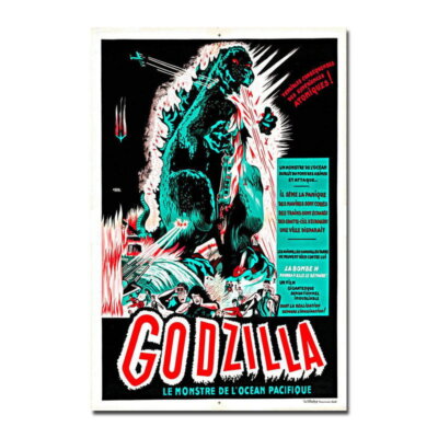 83027 Godzilla Japanese Movie Decor Wall Print Poster-image