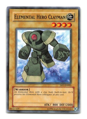 Elemental Hero Clayman - DP1-EN003 - YuGiOh-LP-image