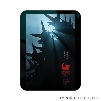 Godzilla Minus One-mouse pad (A ) hard-Optical compatible-7╳5╳0.19in- from Japan-image