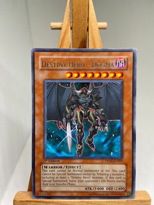 Destiny Hero - Dogma - Rare 1st Edition DP05-EN007 - LP - YuGiOh-image