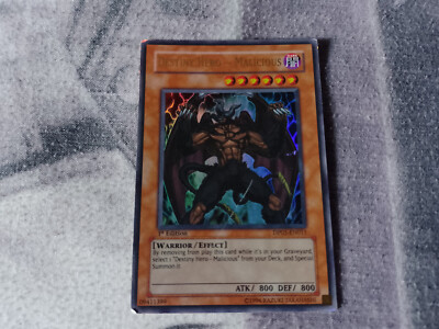 Destiny Hero - Malicious YuGIOh Card DP05 EN011 Ultra Rare-image