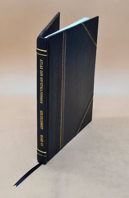 Atlas Der Krystallformen (Tafeln) Volume 7Th 1922 [Leather Bound]-image