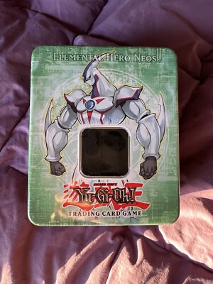 Yu-Gi-Oh Collectors Tin - ELEMENTAL HERO NEOS (Empty - No Cards)-image
