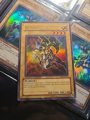 Yugioh Elemental Hero Sparkman YSD-ENS01 Ultra Rare Limited Edition -image